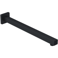 Кронштейн для верхнего душа в стену IDDIS Optima Home OPH40BSi61, квадратный, черный матовый