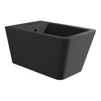 Биде Alice Hide Square 31220108 подвесное, черное матовое