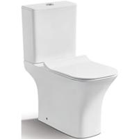Унитаз компакт CeramaLux 1215-P с бачком и сиденьем микролифт Унитаз компакт CeramaLux 1215-P с бачком и сиденьем микролифт