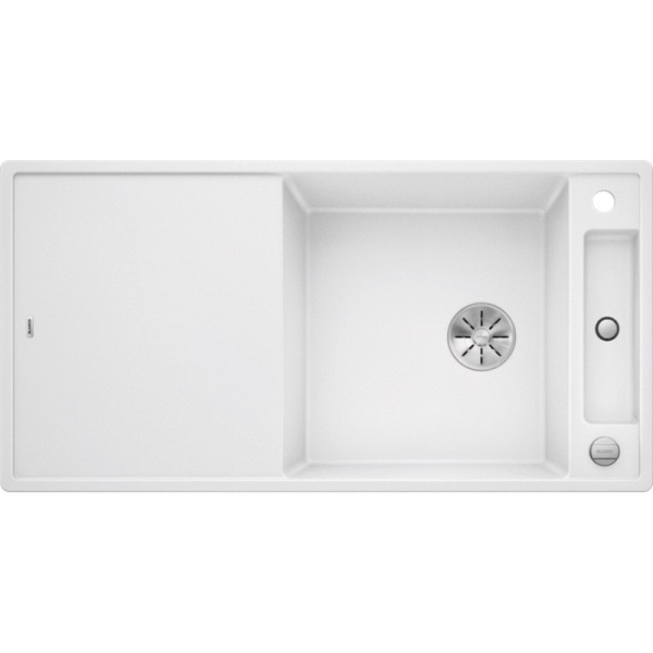 кухонная мойка blanco axia iii xl 6s infino белый 523514