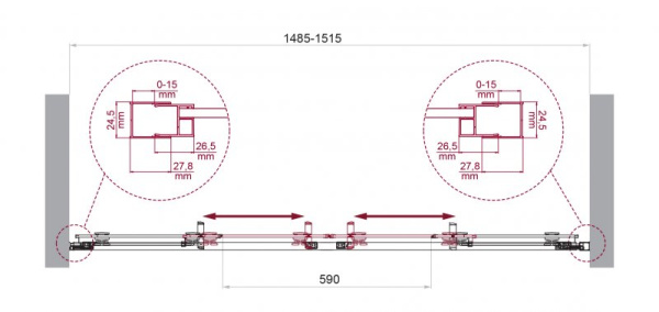 душевая дверь belbagno luce 160 luce-bf-2-160-c-cr профиль хром стекло прозрачное душевая дверь belbagno luce 160 luce-bf-2-160-c-cr профиль хром стекло прозрачное