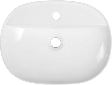 раковина накладная 50 см aquanet lake-2 00211287, белая