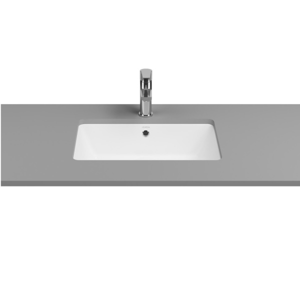 раковина isvea soluzione 10sz77056sv встраиваемая, 56.2x38.2 см, белый