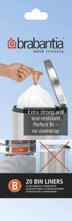 мешки для мусора brabantia 311741 5 л