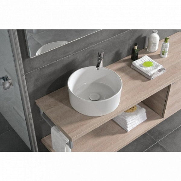 раковина-чаша акватон roca mila 40 32700c000 белая