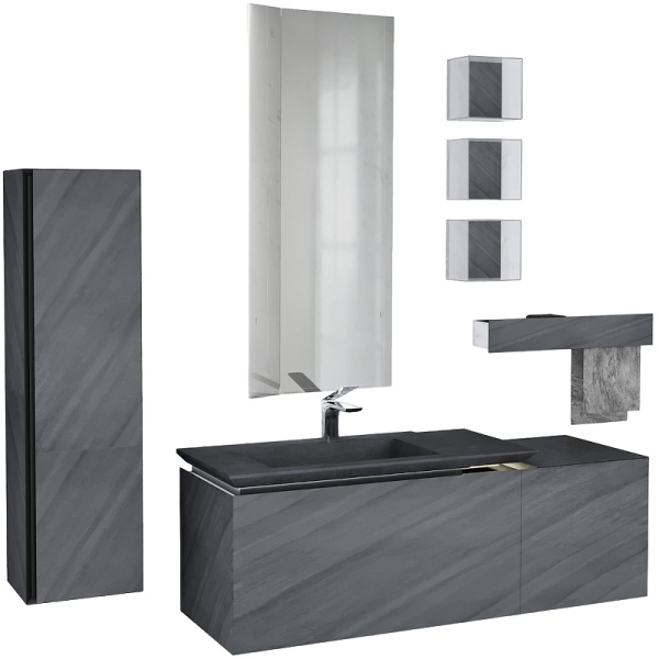 тумба под раковину jorno incline 140 inc.01.140/p/bet/jr подвесная бетон