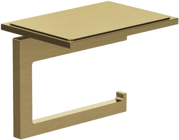 Держатель туалетной бумаги Kludi Vela C 31971N0 брашированное золото