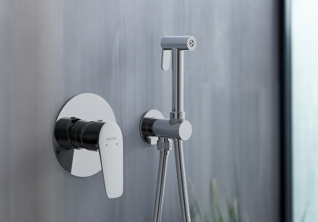 гигиенический душ со смесителем aquatek бетта aq1119cr хром