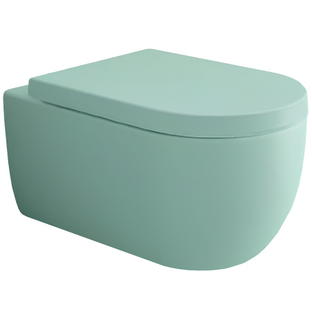 Унитаз подвесной Bocchi V-Tondo 1416-033-0129 Мятный матовый без сиденья