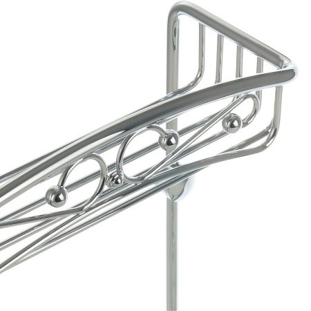 полка корзина migliore complementi 22038 цвет хром