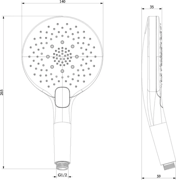 душевая лейка lemark lm8128c хром