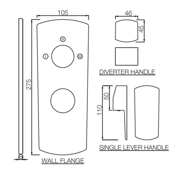 смеситель для ванны jaquar kubix prime kup-chr-35783kpm