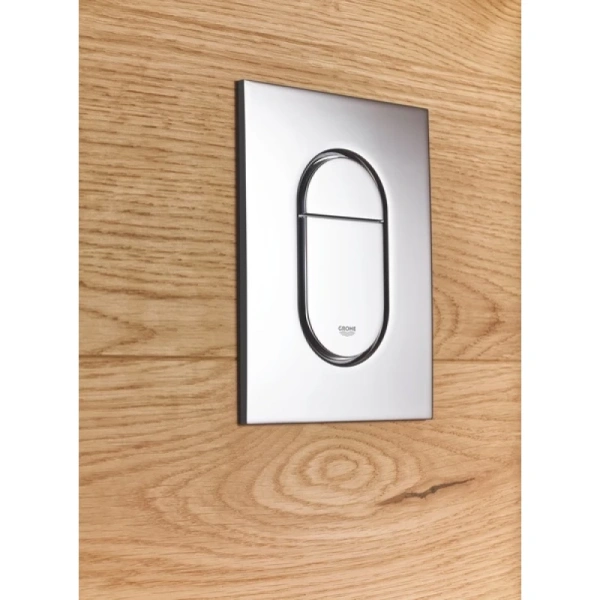 кнопка смыва grohe arena cosmopolitan s 37624000 для инсталляции, хром кнопка смыва grohe arena cosmopolitan s 37624000 для инсталляции, хром