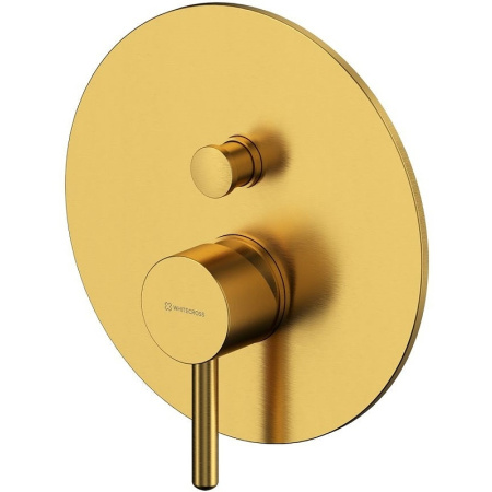 душевая система whitecross y brushed gold yset05glb брашированное золото