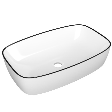 Раковина накладная Point Веста 62 PN43702WB овальная, белая