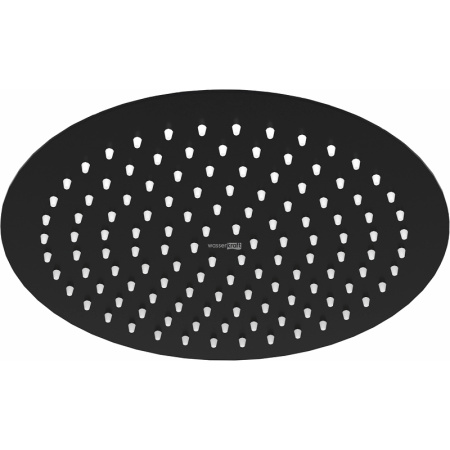 Верхний душ WasserKRAFT A258 черный матовый