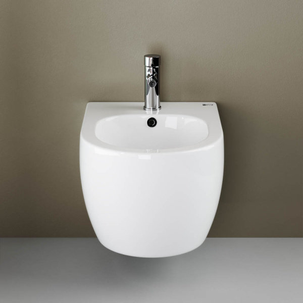 биде ceramicanova play cn3002 подвесное, белое