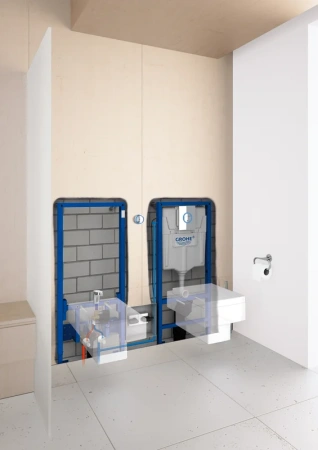 кнопка смыва grohe nova cosmopolitan light 38809000 для инсталляции, с подсветкой по контуру, хром