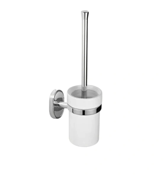 Ёршик для унитаза D-lin 700 D273700-1 хром, белый