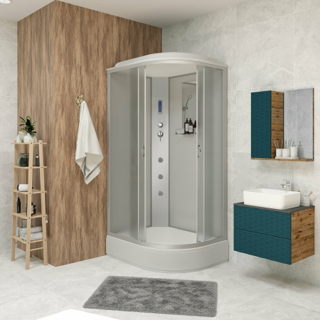 душевая кабина niagara classic 90х80 l ng-33984-14lf с гидромассажем