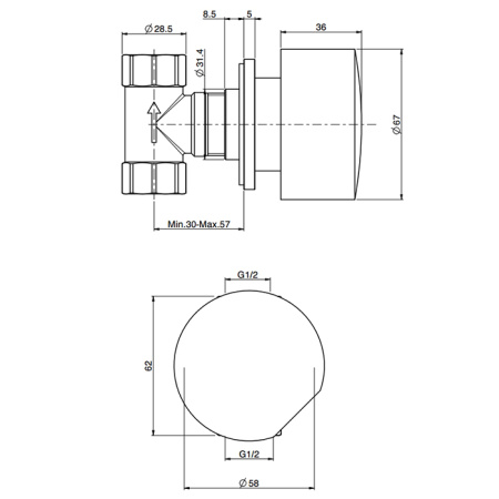 смеситель fima carlo frattini so f3183n1cr для раковины, встраиваемый, хром
