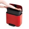 мусорное ведро brabantia pedal bin bo pedal bin 121401 36 л