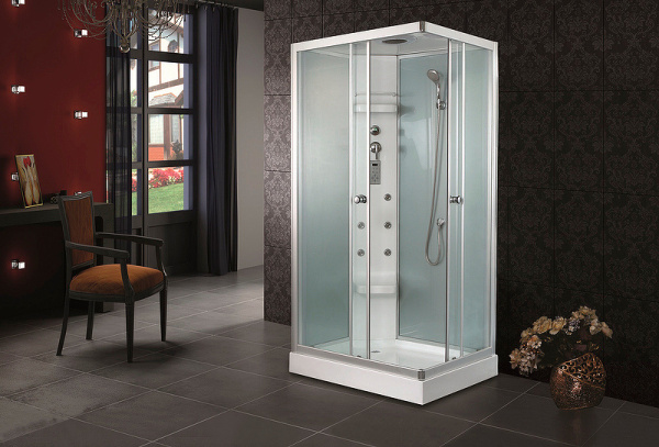душевая кабина timo lux 110x85 tl-1504l с гидромассажем