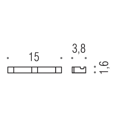 крючок colombo miniq cd137.hps1 тройной, pvd нержавеющая сталь