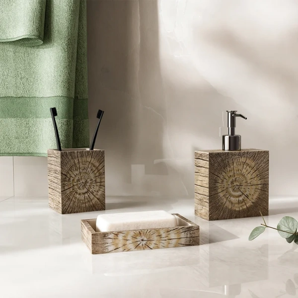 Дозатор для мыла Wasserkraft Kammel K-88299 коричневый