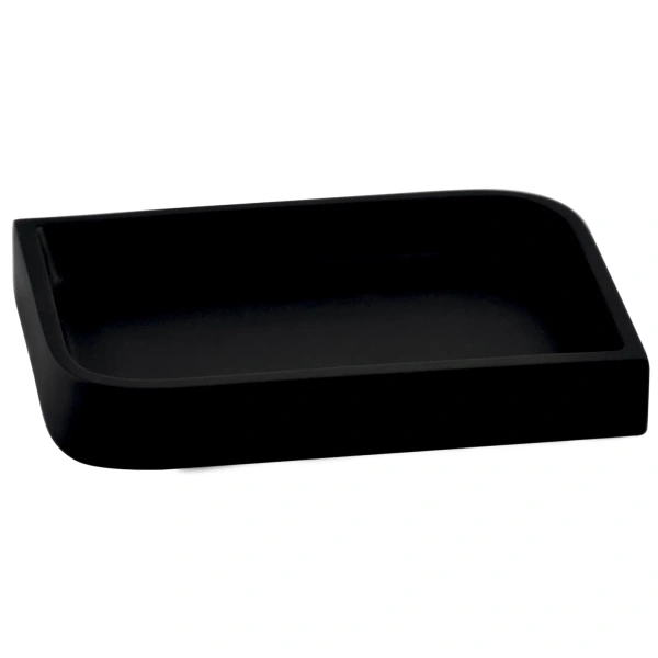 Мыльница WasserKRAFT Elba K-2729 черный матовый