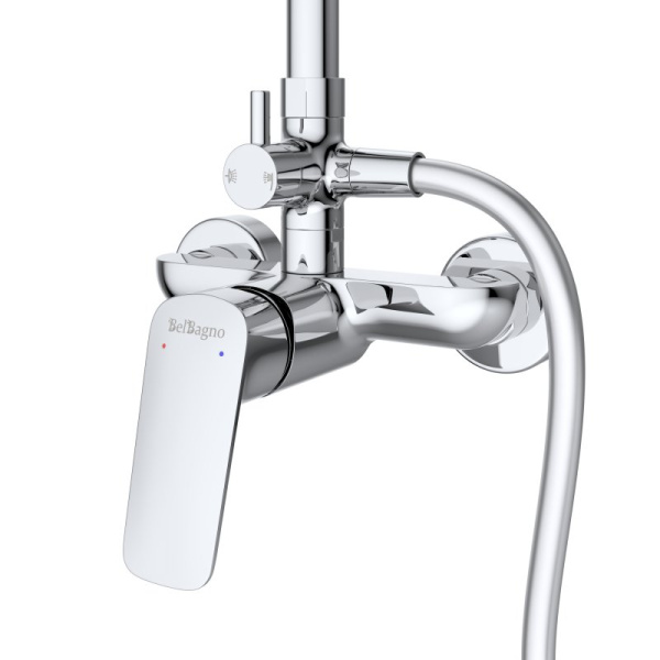 душевая система belbagno due due-docm-crm хром