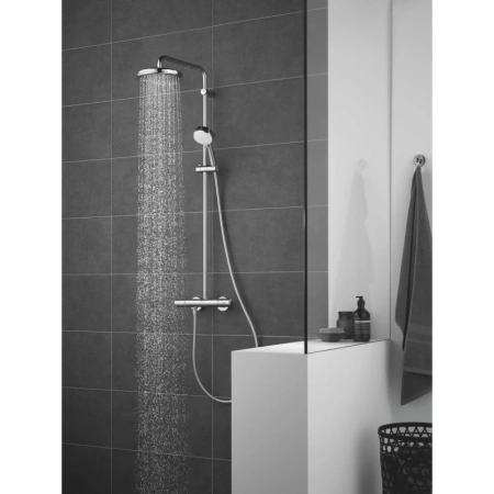 душевая система 210 мм grohe tempesta cosmopolitan system 27922001