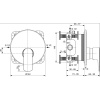 cмеситель для душа ideal standard connect air a7034aa