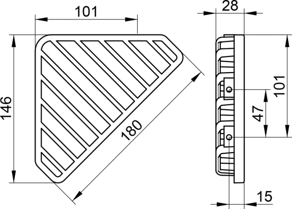 Мыльница Keuco 24903