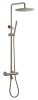 Душевая система Boheme Uno 468-T-NB с термостатом Никель брашированный