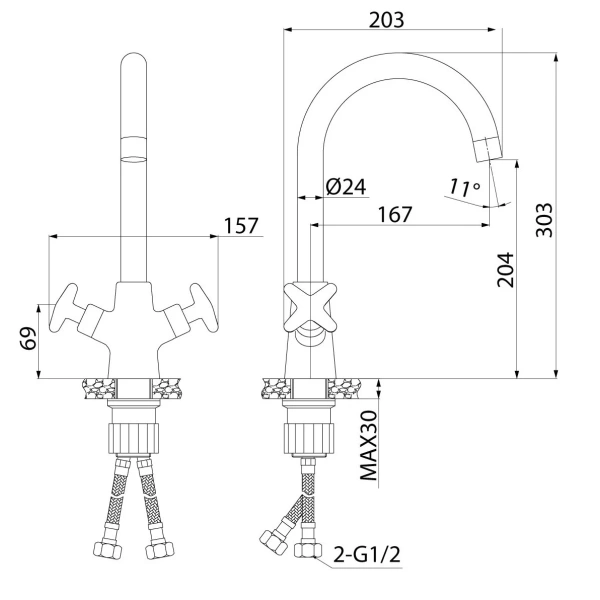 смеситель для кухни iddis acros acrsb00i05 хром смеситель для кухни iddis acros acrsb00i05 хром