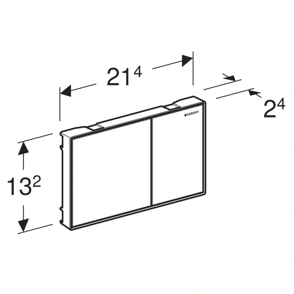 смывная клавиша 115.640.gh.1 смывная клавиша 115.640.gh.1