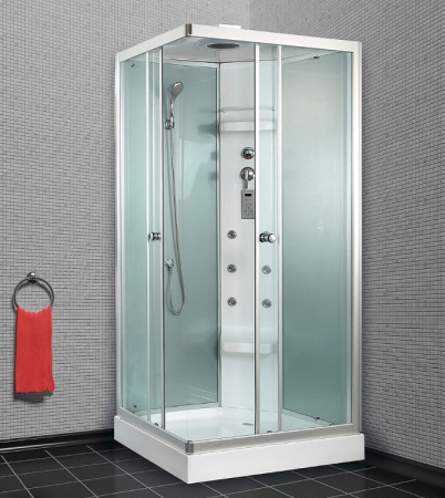 душевая кабина timo lux 110x85 tl-1504r с гидромассажем