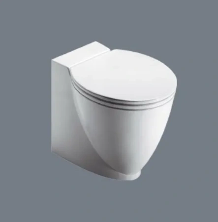 Унитаз Catalano Zero+ VPZG+5ZPST00 приставной, с крышкой, 58x40 см. белый глянцевый