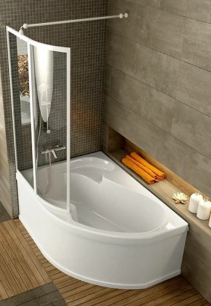 акриловая ванна ravak rosa i 150x105 l ck01000000 без гидромассажа