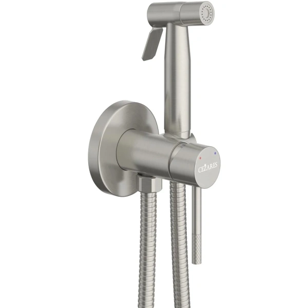 гигиенический душ cezares relax relax-dif-in со смесителем, сатин гигиенический душ cezares relax relax-dif-in со смесителем, сатин