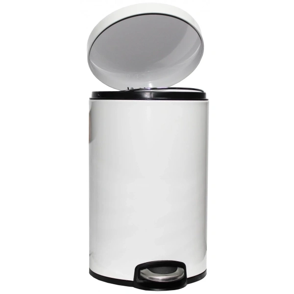 Мусорное ведро Binele Lux WP20LW 20л, с педалью, белый