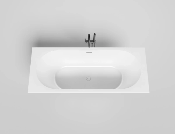 встраиваемая ванна 170х70 см. salini ornella axis kit 170 104713g мат-л: s-sense, цвет: белый глянцевый