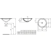 раковина встраиваемая ideal standard connect e505201