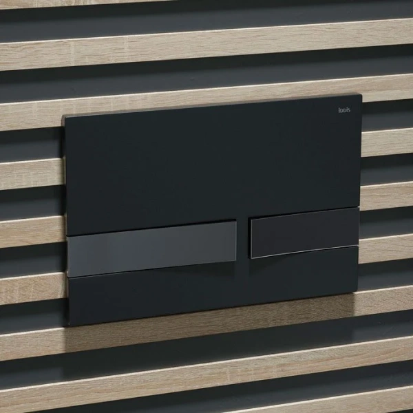 кнопка для инсталляции iddis unifix uni06bci77 006, черная/хром