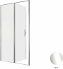 душевая дверь allen brau priority 120 3.31031.00 профиль хром, стекло прозрачное