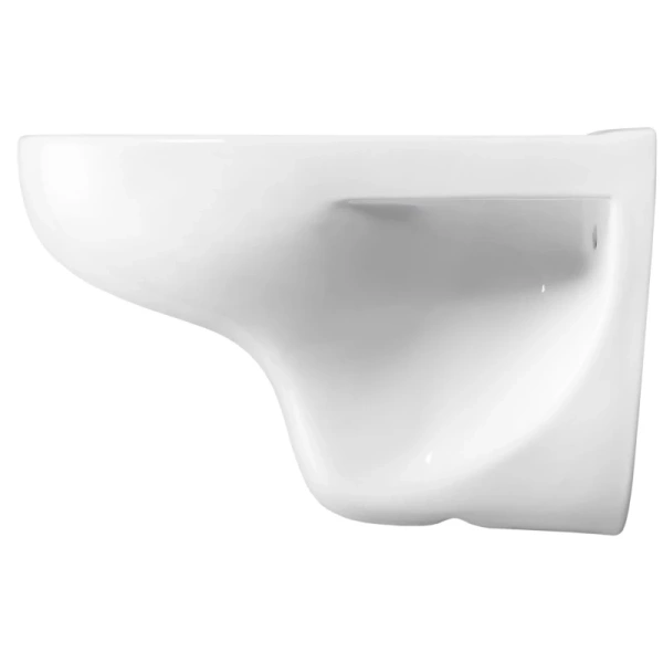 унитаз подвесной roca victoria rimless 34639300y безободковый без сиденья, цвет белый