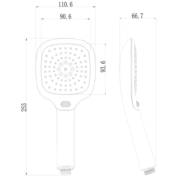 ручной душ lemark lm1013black черный