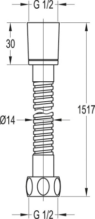 душевой шланг cezares czr-fmdc2-120-03 золото