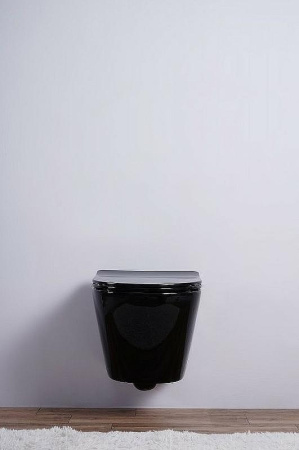 унитаз подвесной esbano azalea esupazalb черный